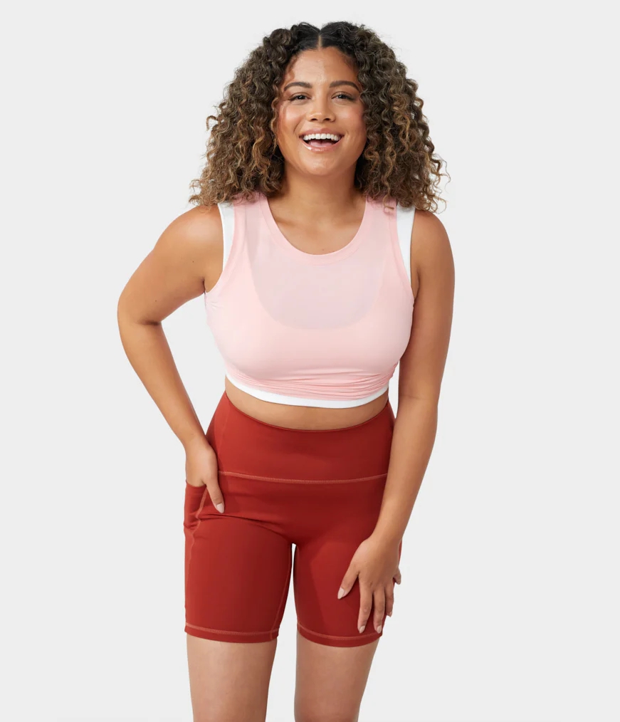 Women's Manduka PRESENCE Shorts Red | 8447642