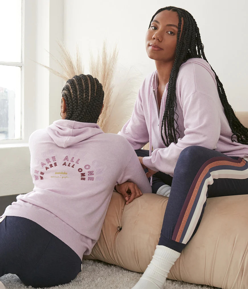 Women's Manduka X SPIRITUAL GANGSTER Jackets Pink | 9864431